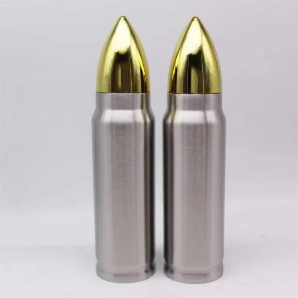Custom ! 1000ml Bullet Shape Bottle 1L Stainless Steel Vacuum Insulated Drinking Cup Flask Outdoor sports water bottle - Image 2